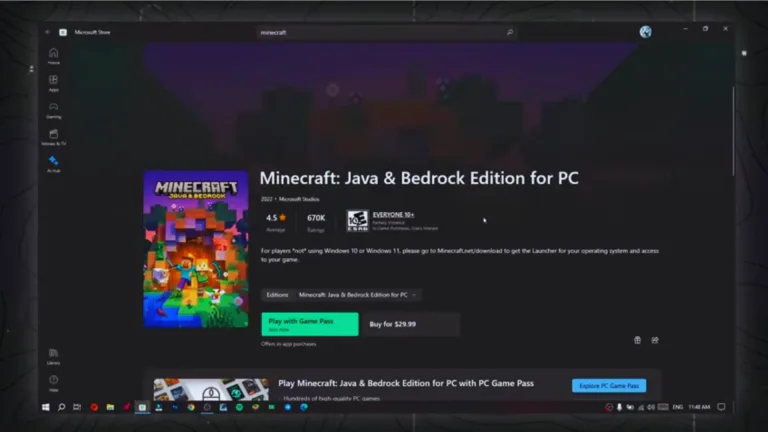 minecraft for PC 